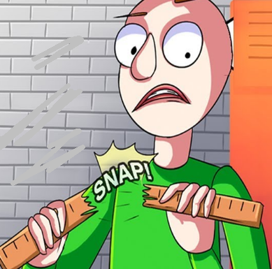 get out your guns and knives and do get up something sharp and dangerous weapon a sworn enemy on the internet baldi