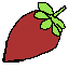 finished strawberry