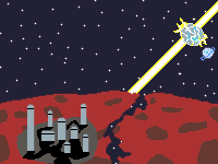 space destruction pixel