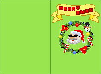 santa card