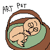 gift small basket this is the art you ve seen asleep because they are kind pet baldi