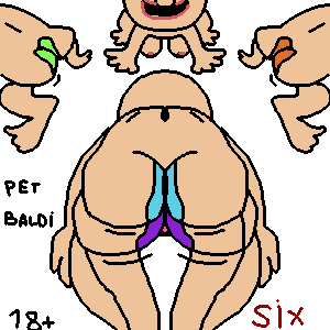 pet baldi six ass