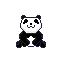 pixel panda