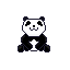 pixel panda