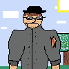 man in minecraft
