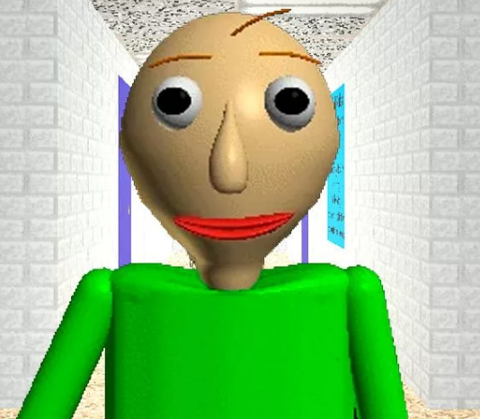 this picture is proof that like many other things too much baldi is hazardous not only to your own mental health but that of everyone around you