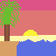 beach sunset