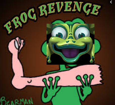 frog revenge i bit off that leg