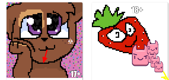 this is the picture where the pixel is drawn it s about making you an adult people
