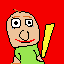 small crumbs spread all baldi over the apartment and on the floor with your foot can not be pressed they will breed 5 more and less will be little crumbs they need fire what to get rid of it sworn enemy baldi