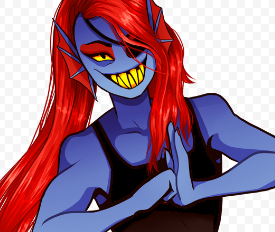 undyne she s going to fight