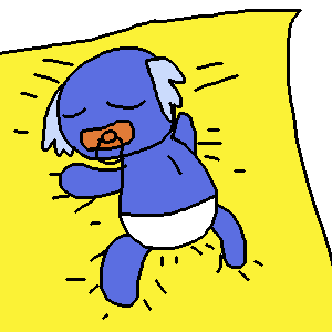 this creature he sleeps on a pillow what do you say to this picture