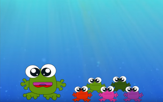 i am in love with a big blue frog by