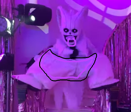 uncle he is he dance the dance of babies he dressed up the baby or in monster costumes