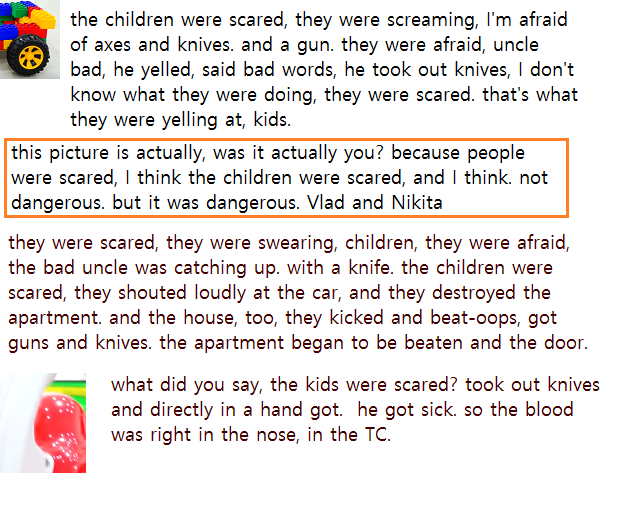 the text is bad uncle where are they vlad and nikita
