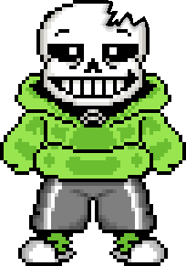 green horror sans