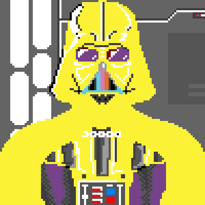 nick tries stolen art pimp vader