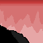 pink waterfall