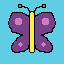 pixel butterfly