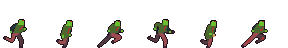 zombie running sprite