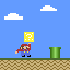 pixel mario