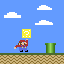 pixel mario