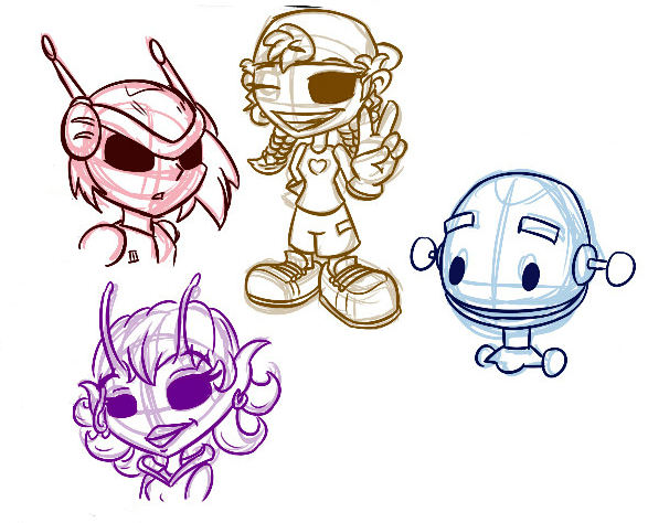 baldi art vector baldi they all have black eyes