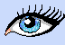 ojo azul