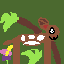 deer in the jungle