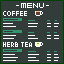 menu x
