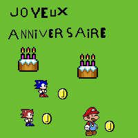joyeux anniversaire