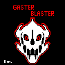 red gaster blaster