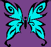 mariposa azul