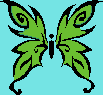 mariposa verde