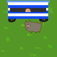 pusheen moving