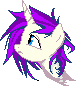 unicornio lila