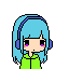 chica escuchando musica