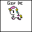 mira este gif de unicornio