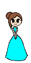 yo con un vestido