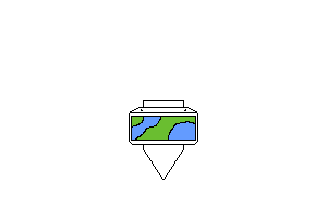 arrow with computer
