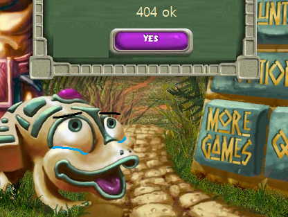 i want this game to disappear completely from the internet zuma deluxe 404