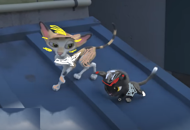t it s very strange that you think who do these characters remind you of 2 astro