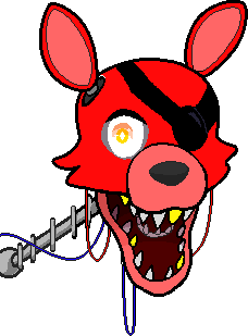 a mix of foxy and mangle
