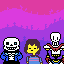 three friends underground