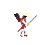 finished samurai model