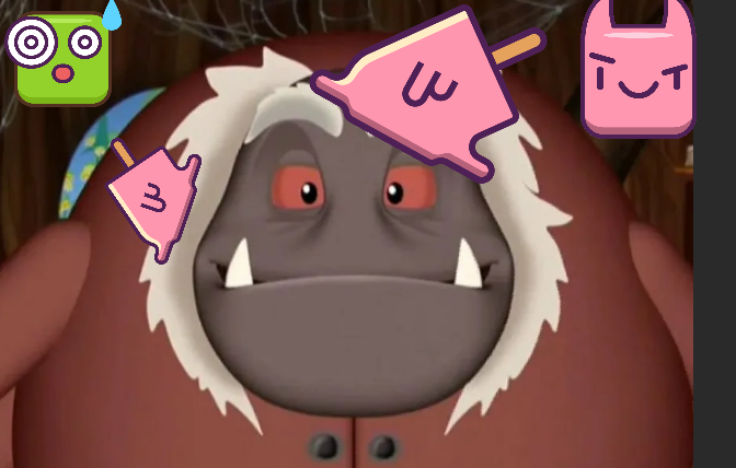 i hate this monster let s throw ice cream in your face