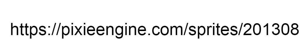 i want to see what the address is go https pixieengine com sprites 201308