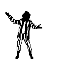 beetlejuice silhouette