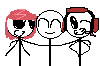 the main characters of the henry stickman collection