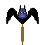 actual bat batman on a stick